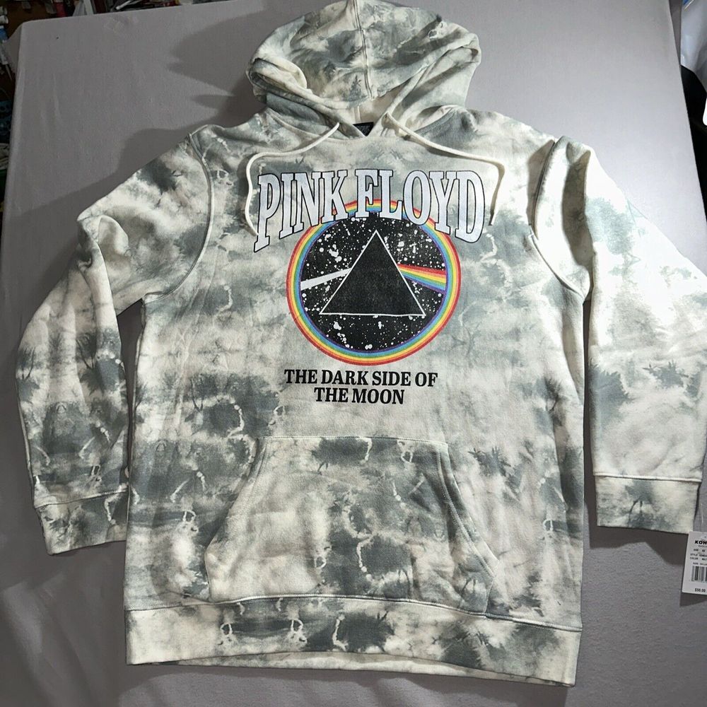 Pink Floyd Dark Side Of The Moon Hoodie Sweatshirt Size M Tie Dye $50‎ NWT (15)